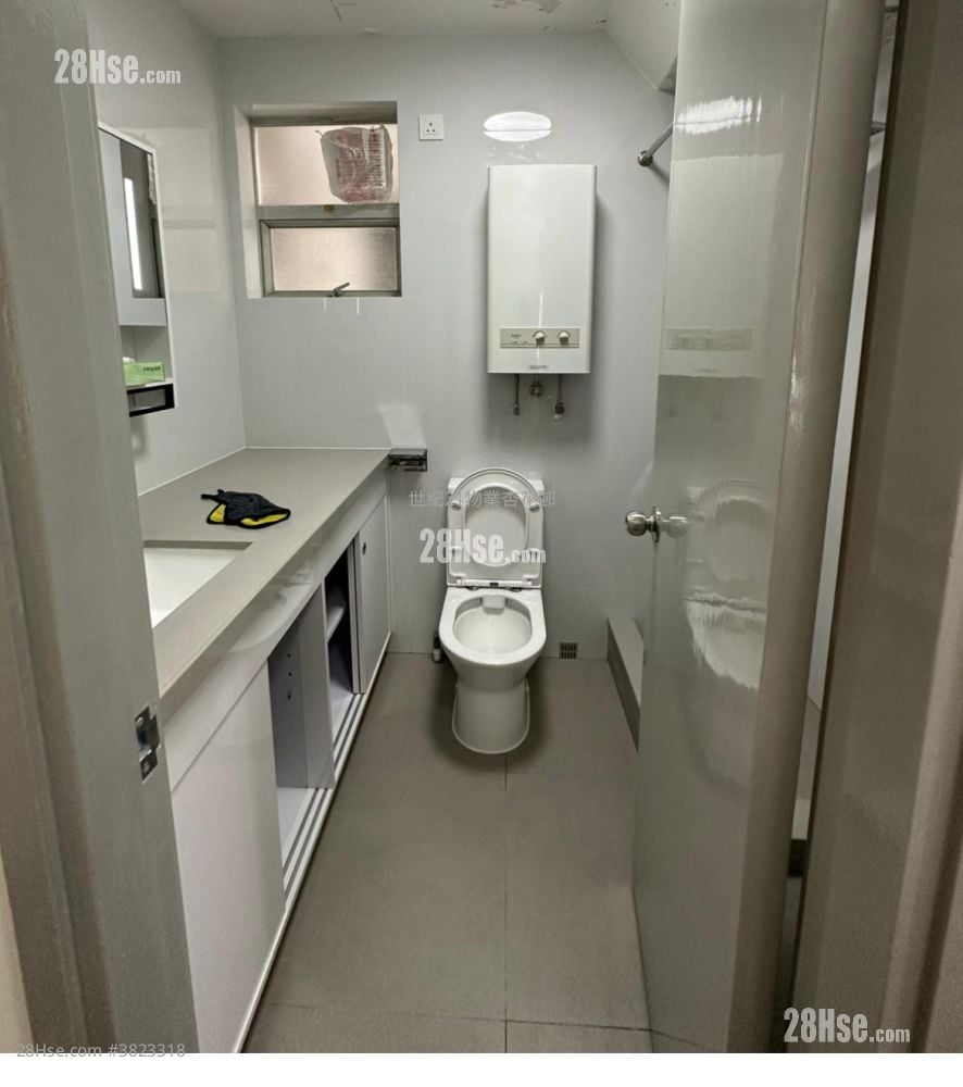 新翠花園 售盤 1 浴室 533 平方呎