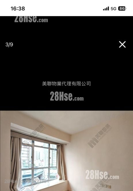 汇景花园 租盘 537 平方尺