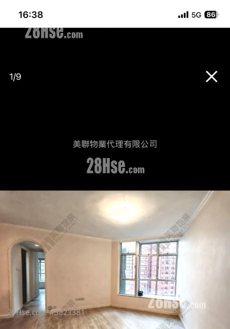 汇景花园 租盘 537 平方尺