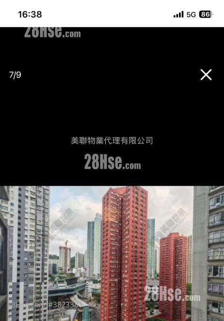 汇景花园 租盘 537 平方尺