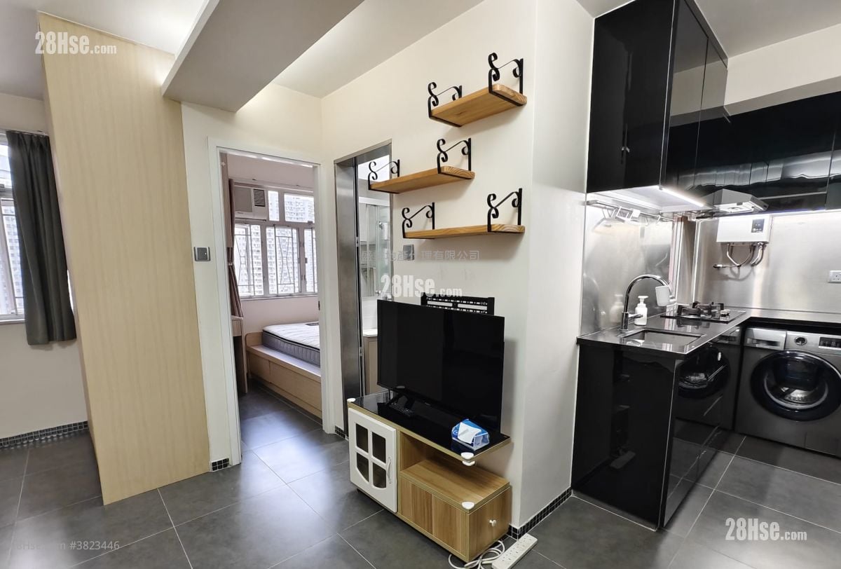 荃湾中心 租盘 1 房 , 1 浴室 324 平方尺