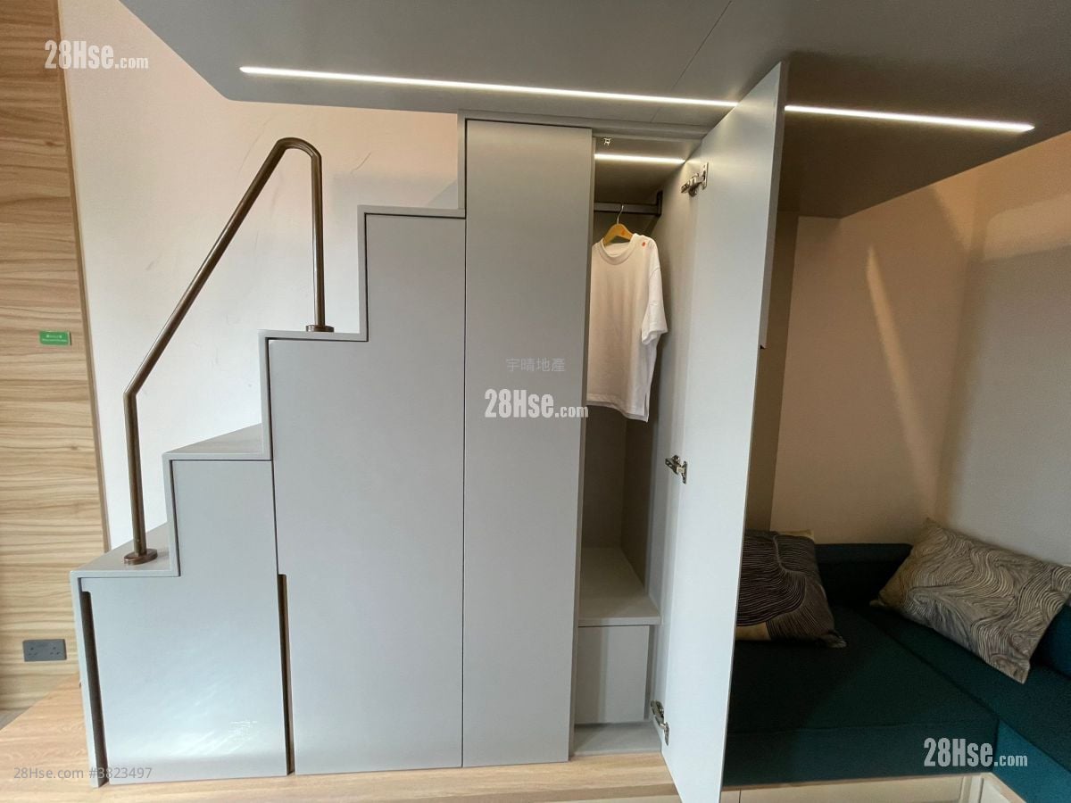 連方 租盤 開放式間隔 , 1 浴室 232 平方呎