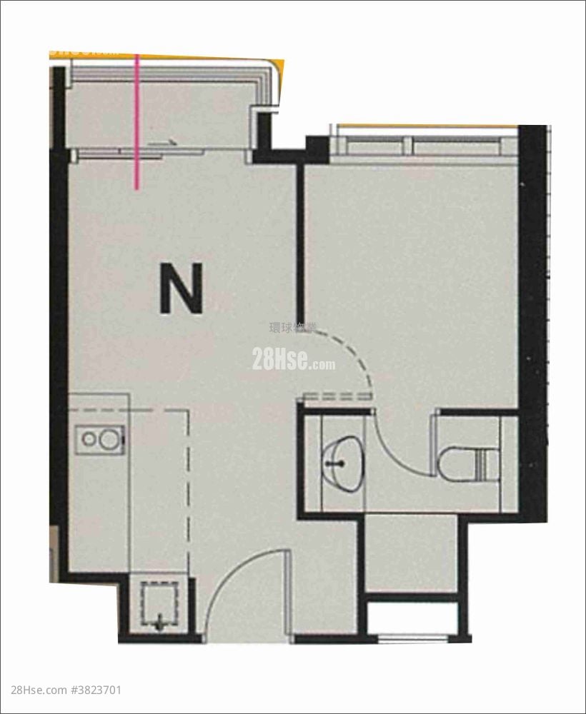 Kennedy 38 Rental 1 Bedroom , 1 Bathroom 301 ft²