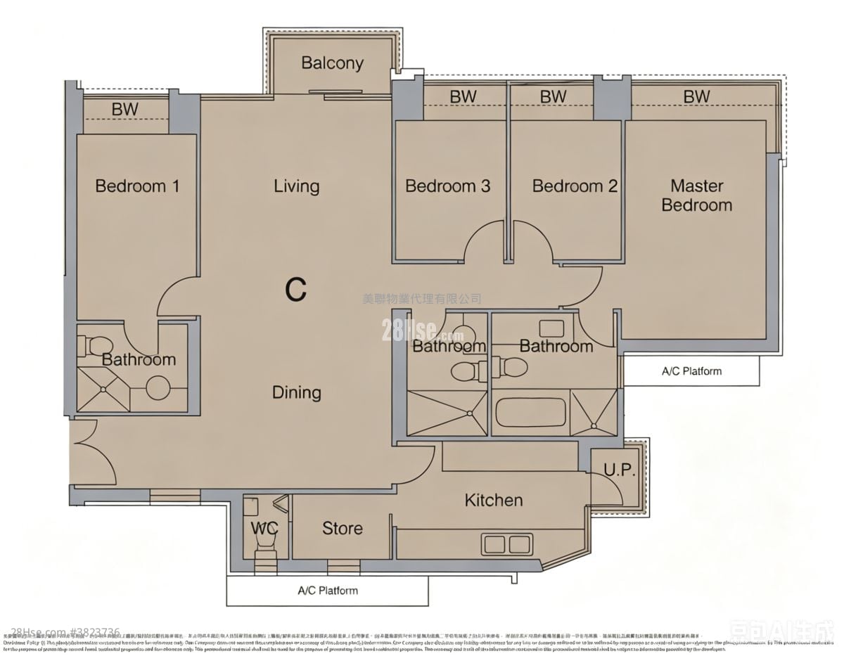 The Riverpark Sell 4 Bedrooms 1,262 ft²