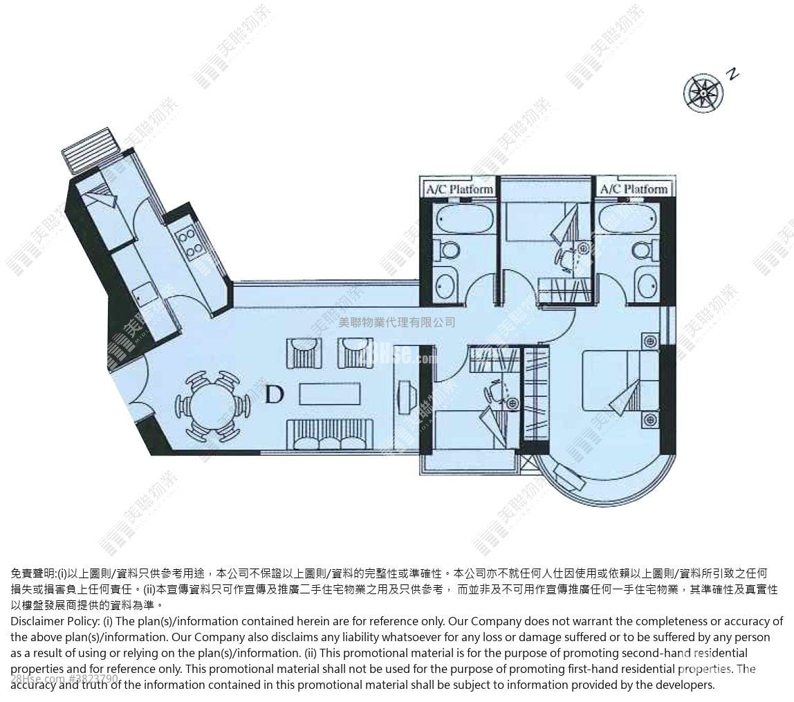 缙皇居 售盘 3 房 , 2 浴室 753 平方尺