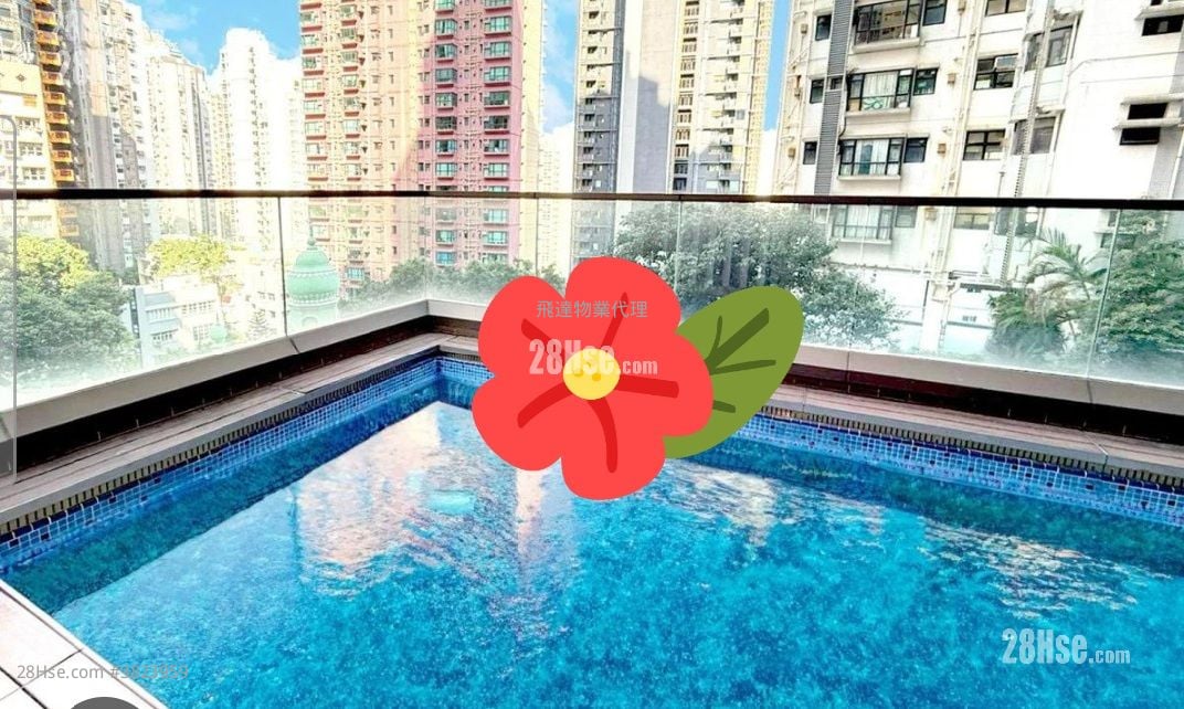 摩羅廟街18號 租盤 1 房 , 1 浴室 373 平方呎