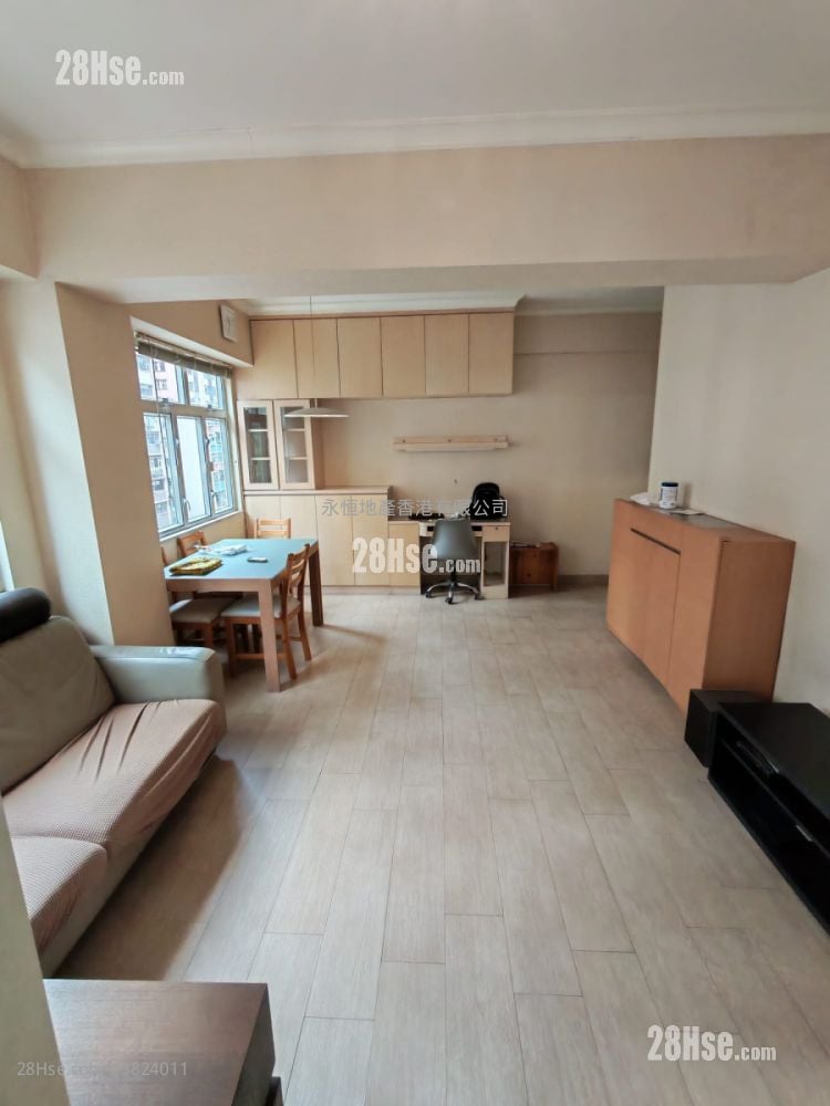 恆隆銀行大廈 售盤 2 房 , 1 浴室 485 平方呎