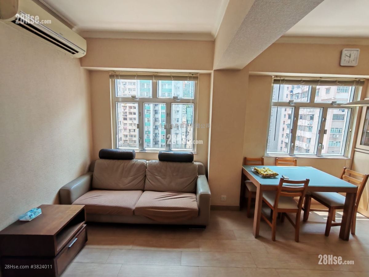 恆隆銀行大廈 售盤 2 房 , 1 浴室 485 平方呎