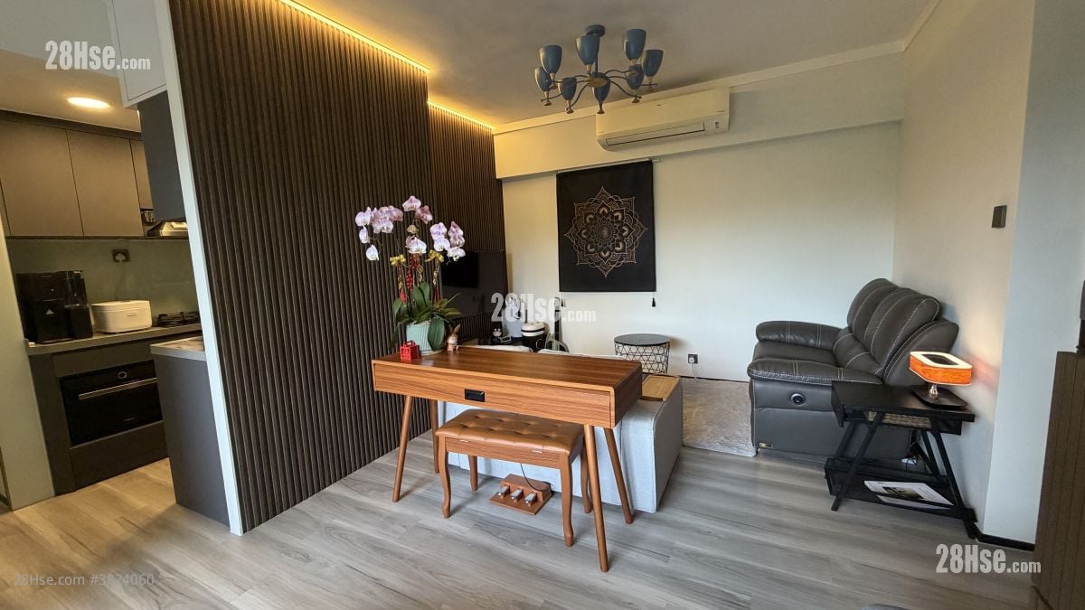 廳: 怡安閣 售盤 3 房 , 2 浴室 771 平方呎