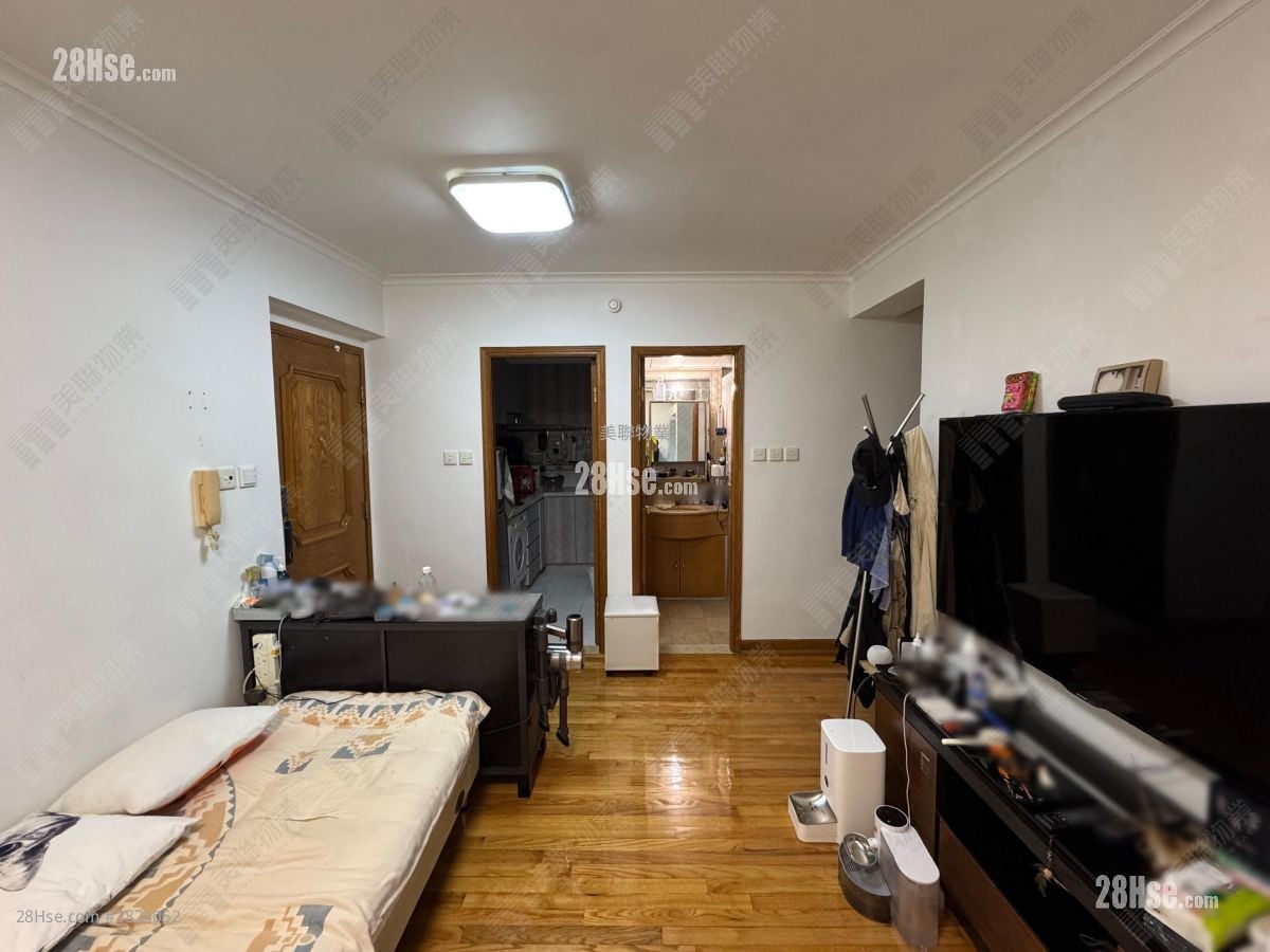 海柏花園 租盤 2 房 , 1 浴室 424 平方呎