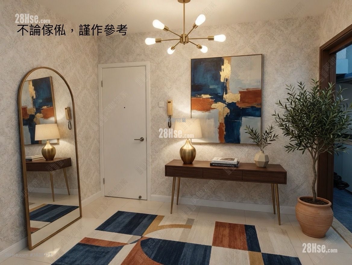 沙田第一城 租盤 3 房 451 平方呎