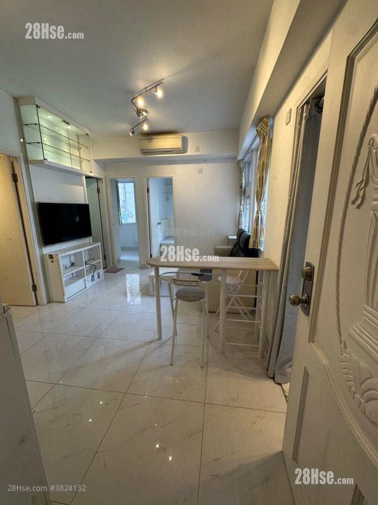 華發大廈 租盤 3 房 , 1 浴室 386 平方呎