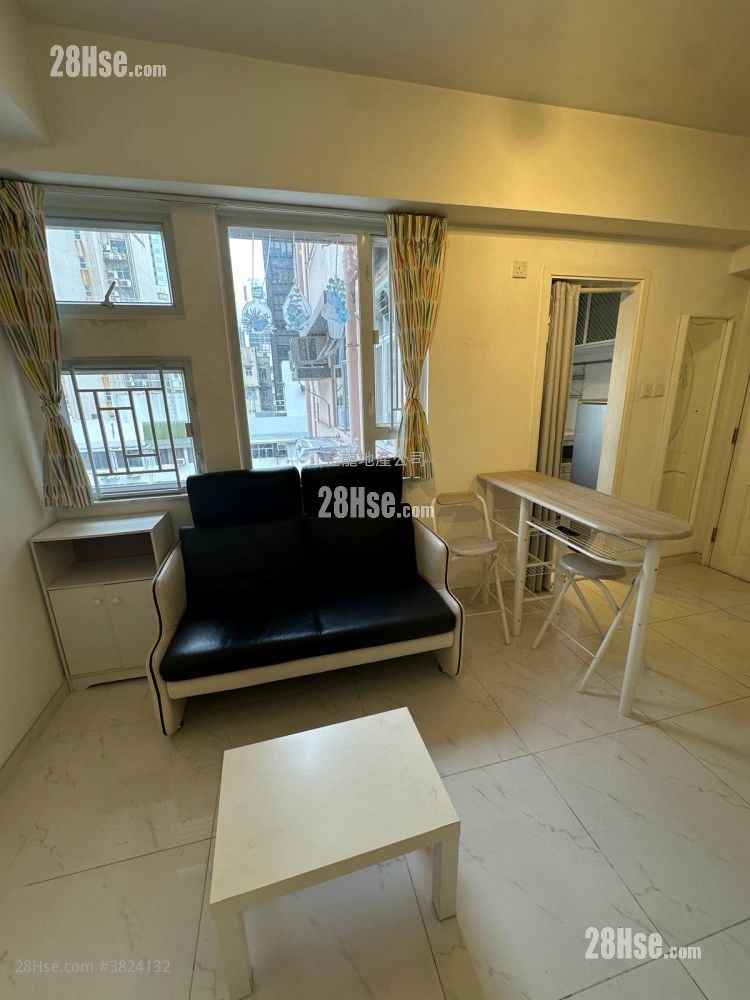 華發大廈 租盤 3 房 , 1 浴室 386 平方呎