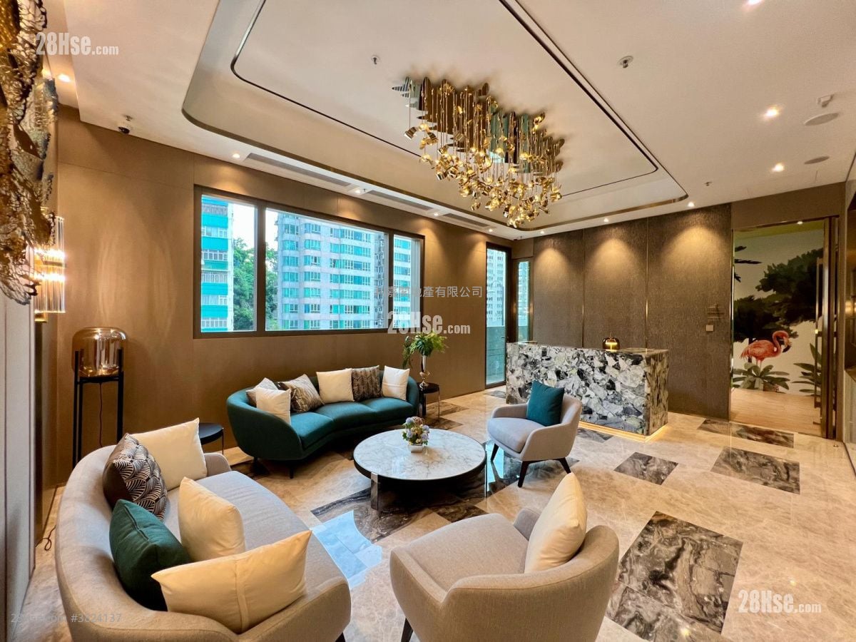 名鑽 租盤 2 房 , 1 浴室 423 平方呎