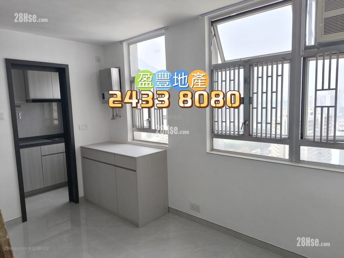 兆禧苑 租盤 2 房 , 1 浴室 363 平方呎