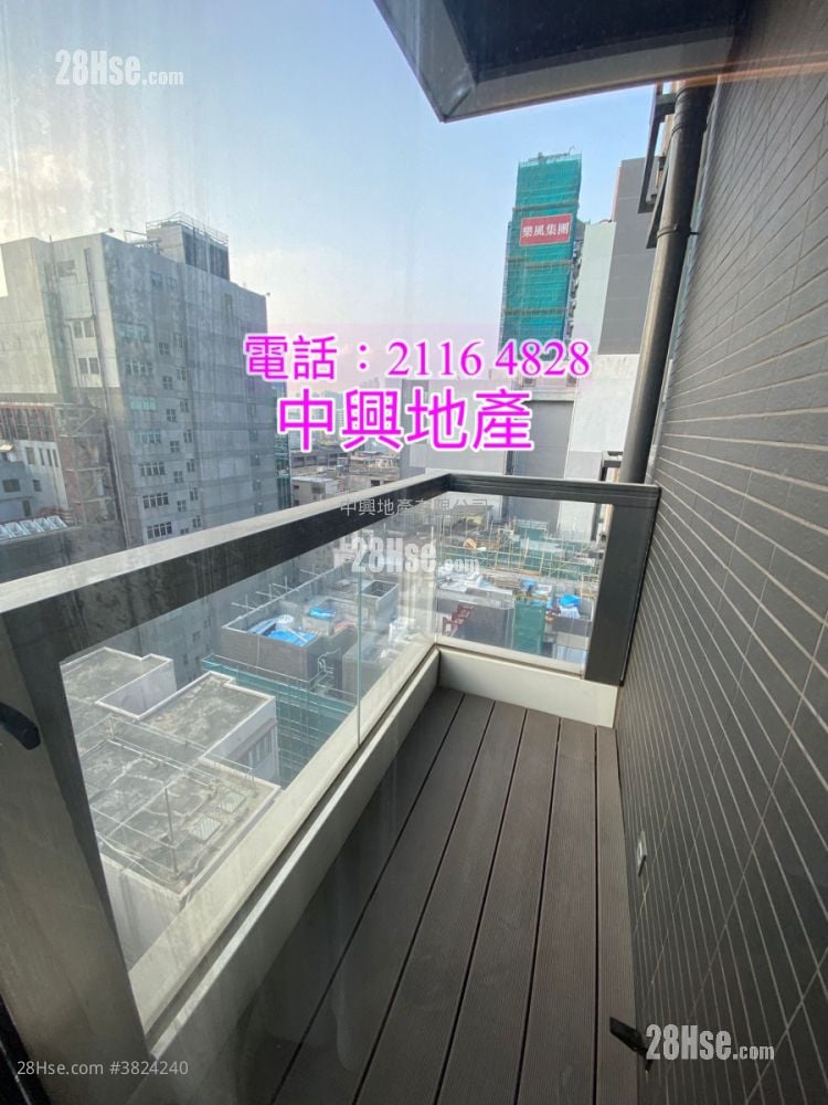 本木 租盤 1 房 378 平方呎