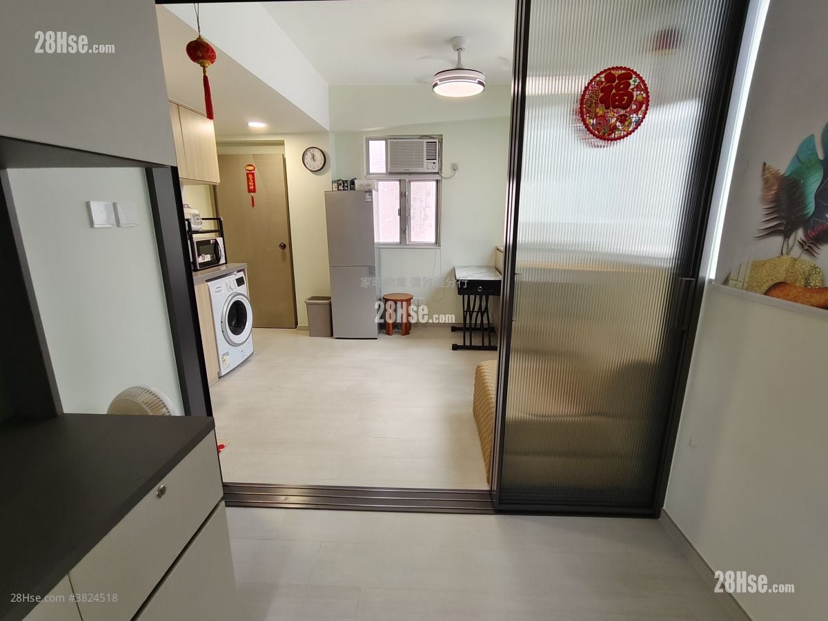 鑽石樓 租盤 1 房 , 1 浴室 250 平方呎