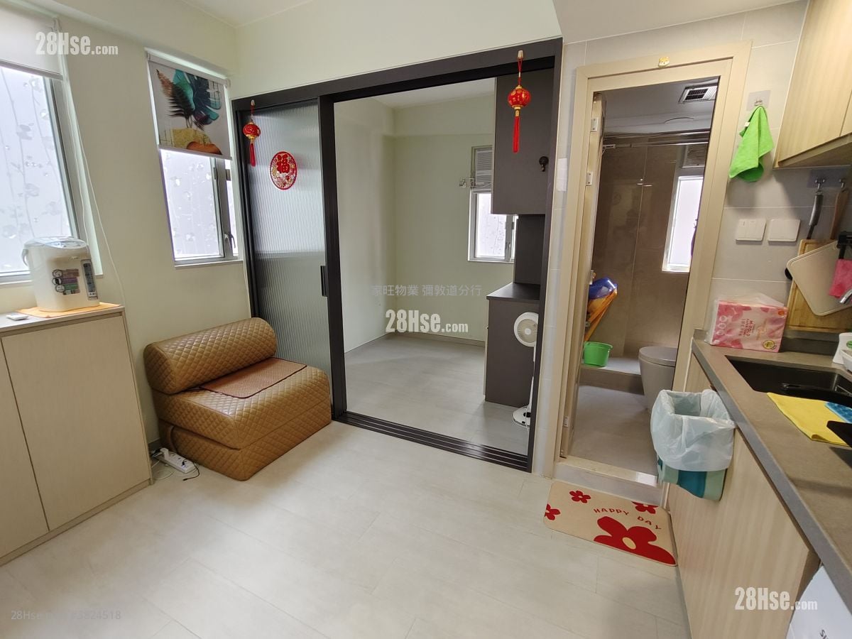 鑽石樓 租盤 1 房 , 1 浴室 250 平方呎