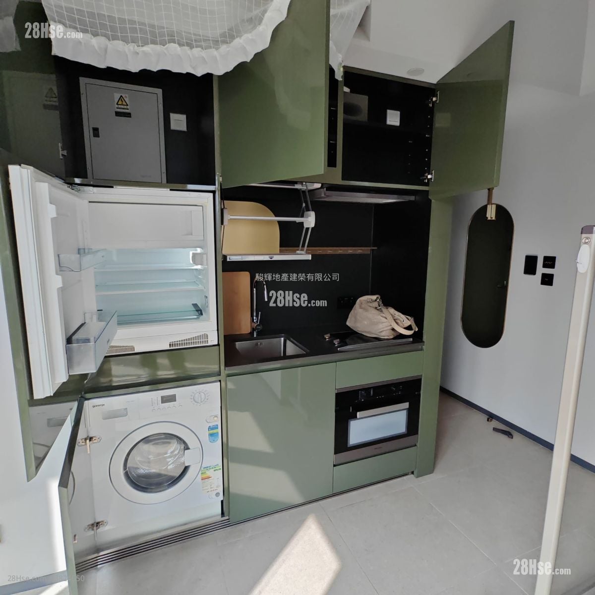 瑧樺 租盤 開放式間隔 , 1 浴室 222 平方呎