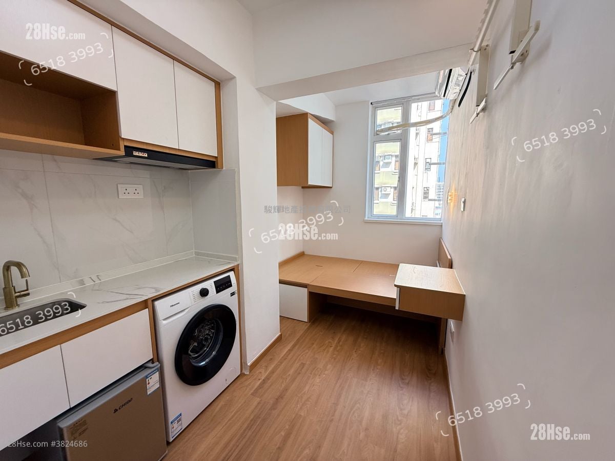 金巴利大廈 租盤 開放式間隔 , 1 浴室 180 平方呎