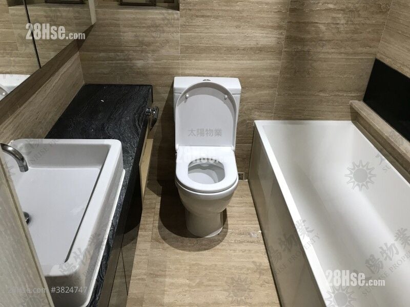 海濱南岸 租盤 2 房 432 平方呎