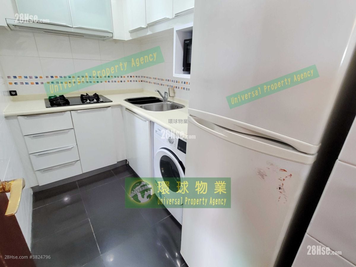 泓都 租盤 3 房 , 2 浴室 651 平方呎