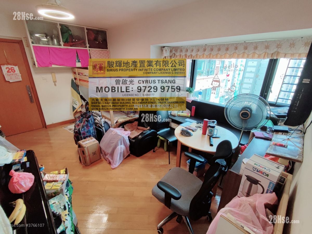 窩打老道8號 售盤 2 房 , 1 浴室 442 平方呎