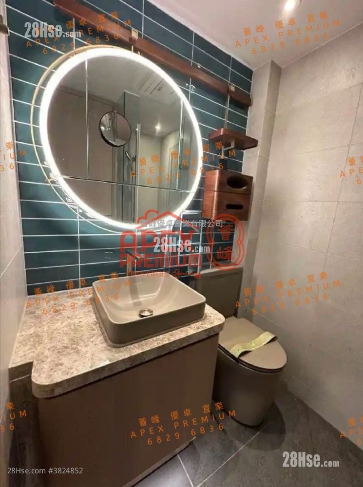 柏傲莊 租盤 開放式間隔 , 1 浴室 264 平方呎