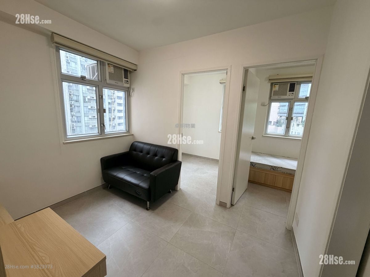 裕利大厦 租盘 2 房 , 1 浴室 260 平方尺