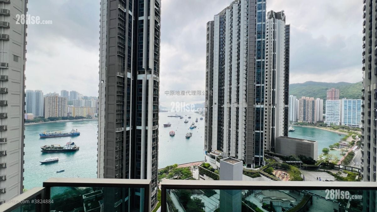 露台: 海之恋 售盘 1 房 , 1 浴室 393 平方尺