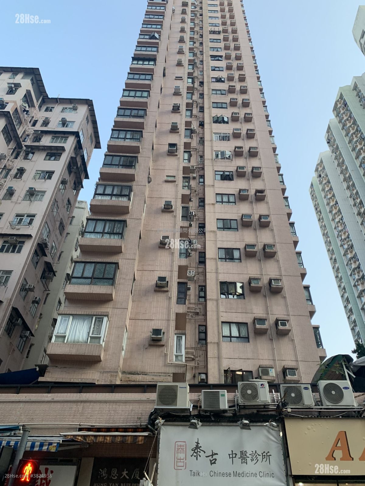 鴻恩大廈 售盤 2 房 , 1 浴室 343 平方呎