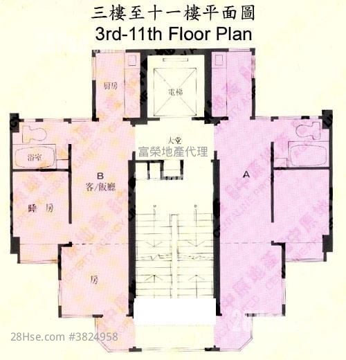 Ka Wai Court Sell 1 Bedroom , 1 Bathroom 286 ft²