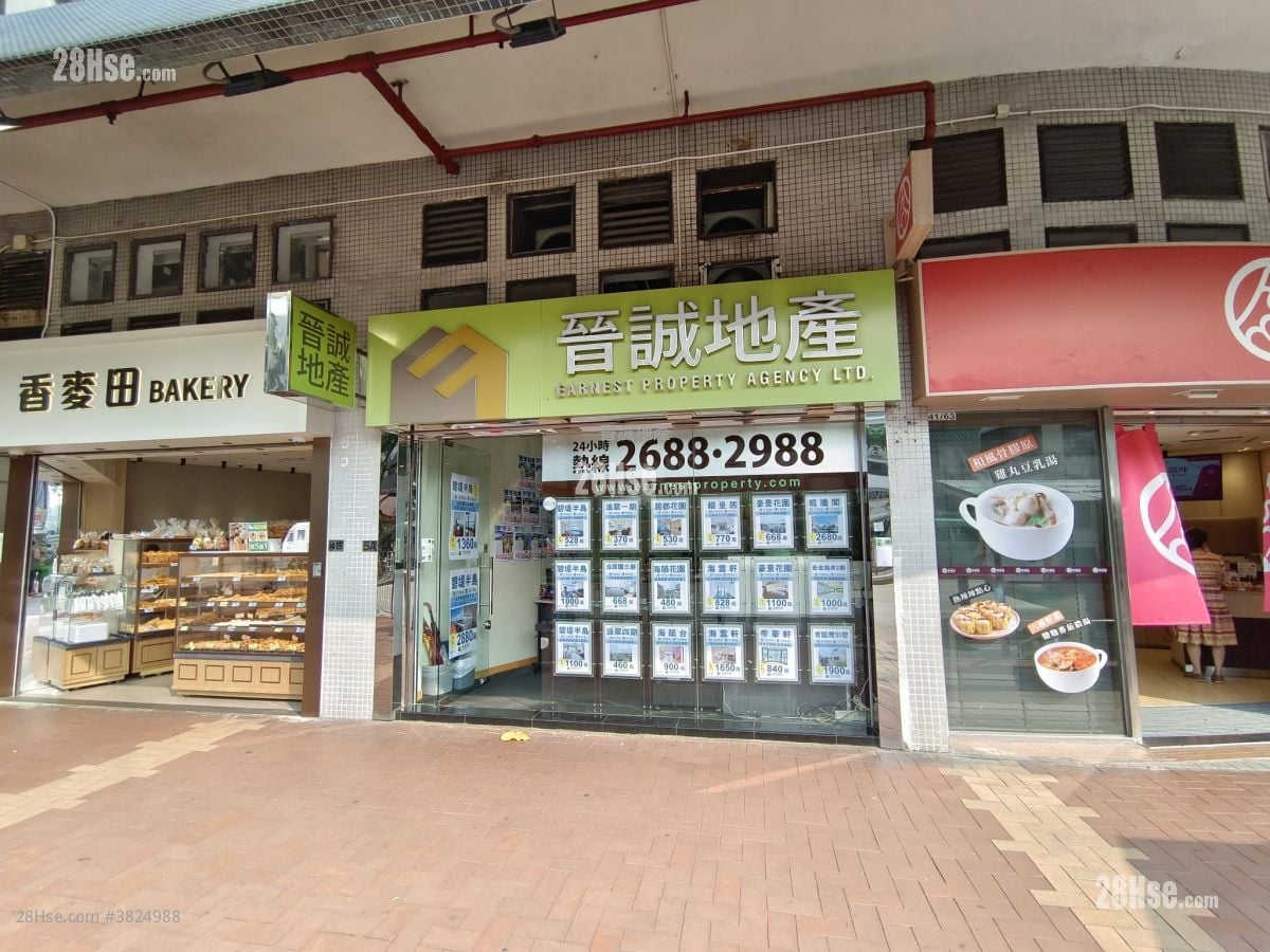 香港黄金海岸 租盘 2 房 , 1 浴室 476 平方尺