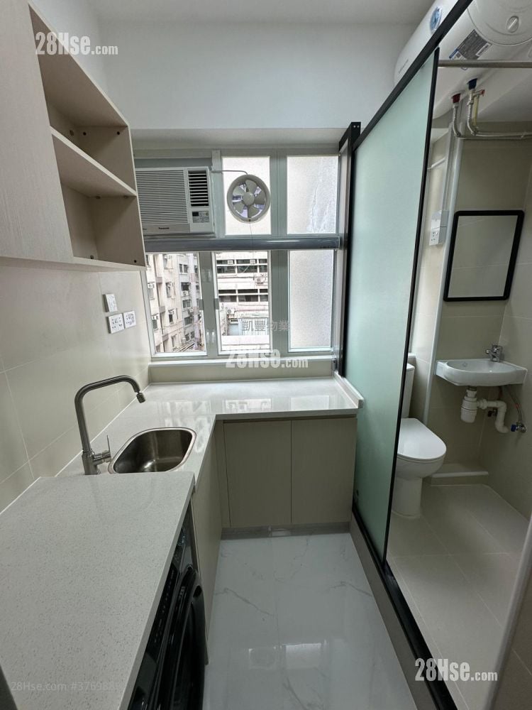 僑康大廈 租盤 開放式間隔 , 1 浴室 110 平方呎