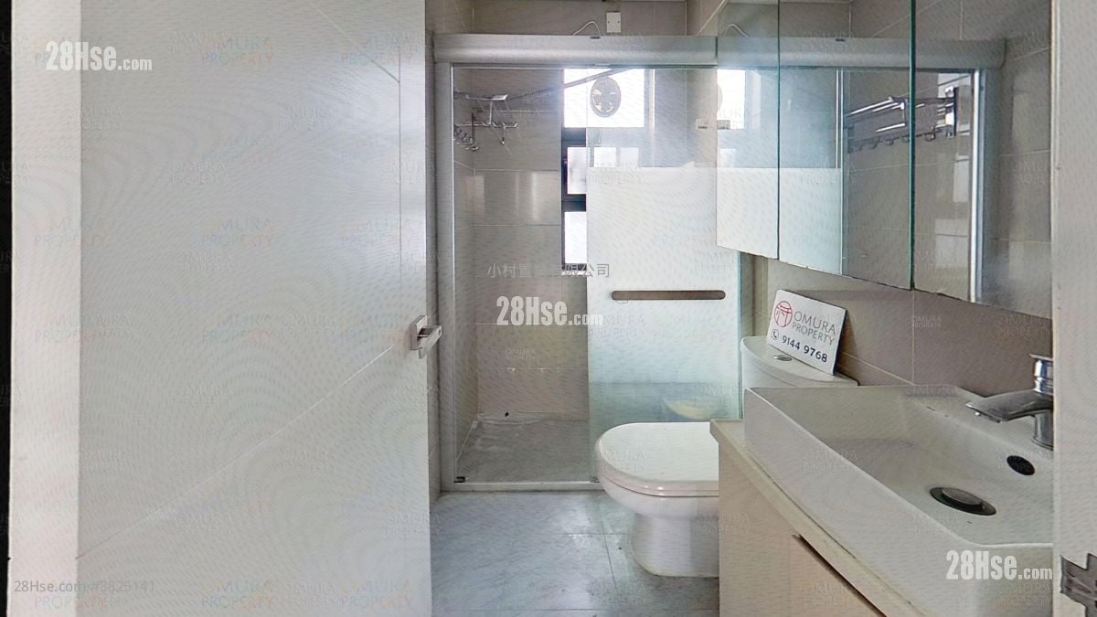 浴室: 水流田村 售盤 3 房 , 1 浴室 646 平方呎