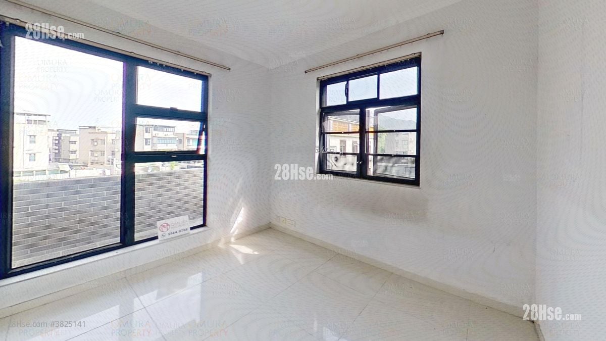 主人房: 水流田村 售盤 3 房 , 1 浴室 646 平方呎