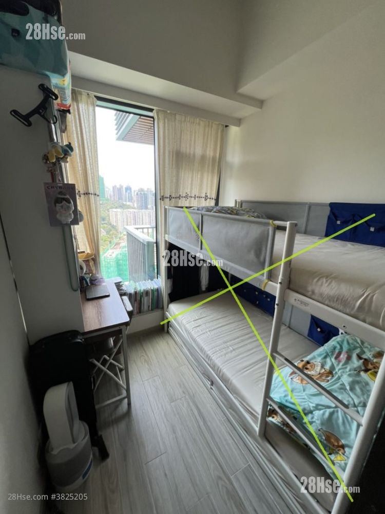 君豪峰 租盤 1 房 , 1 浴室 293 平方呎