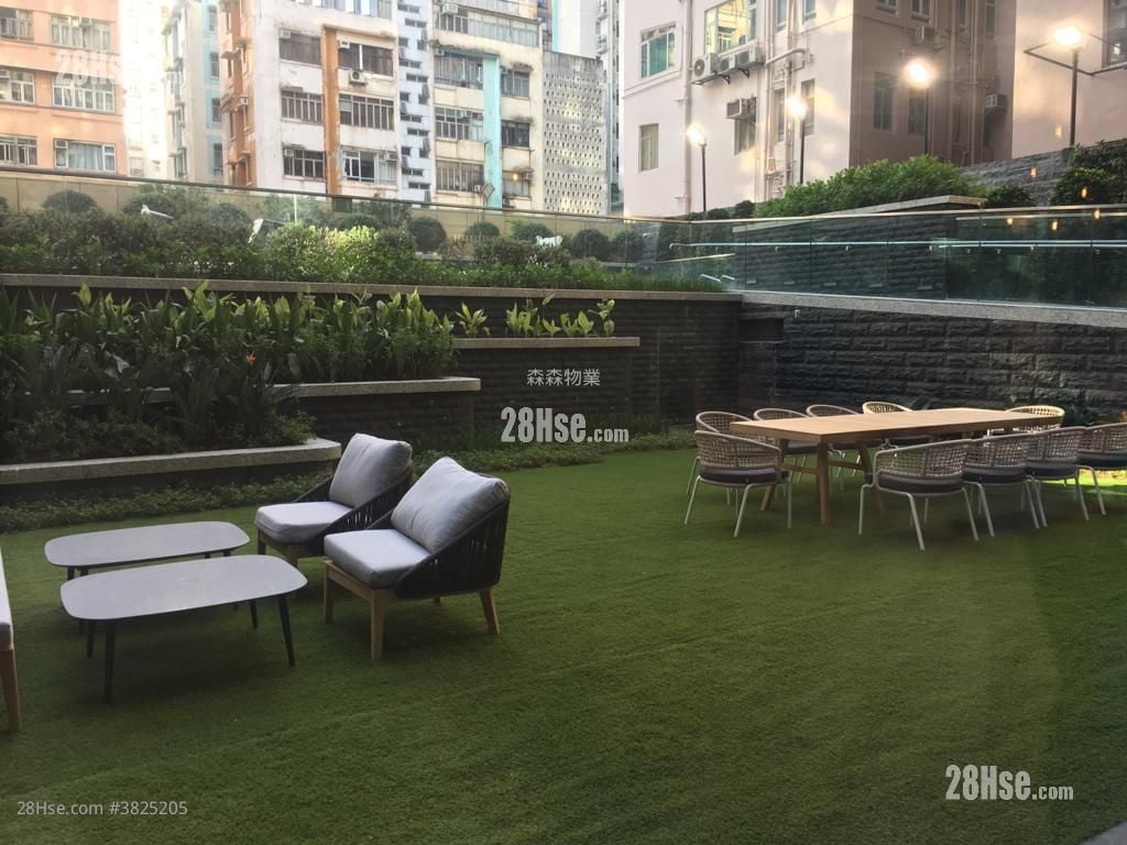 君豪峰 租盤 1 房 , 1 浴室 293 平方呎