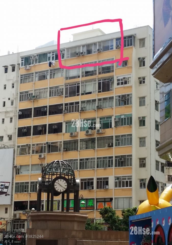 波斯富大廈 租盤 開放式間隔 , 1 浴室 500 平方呎