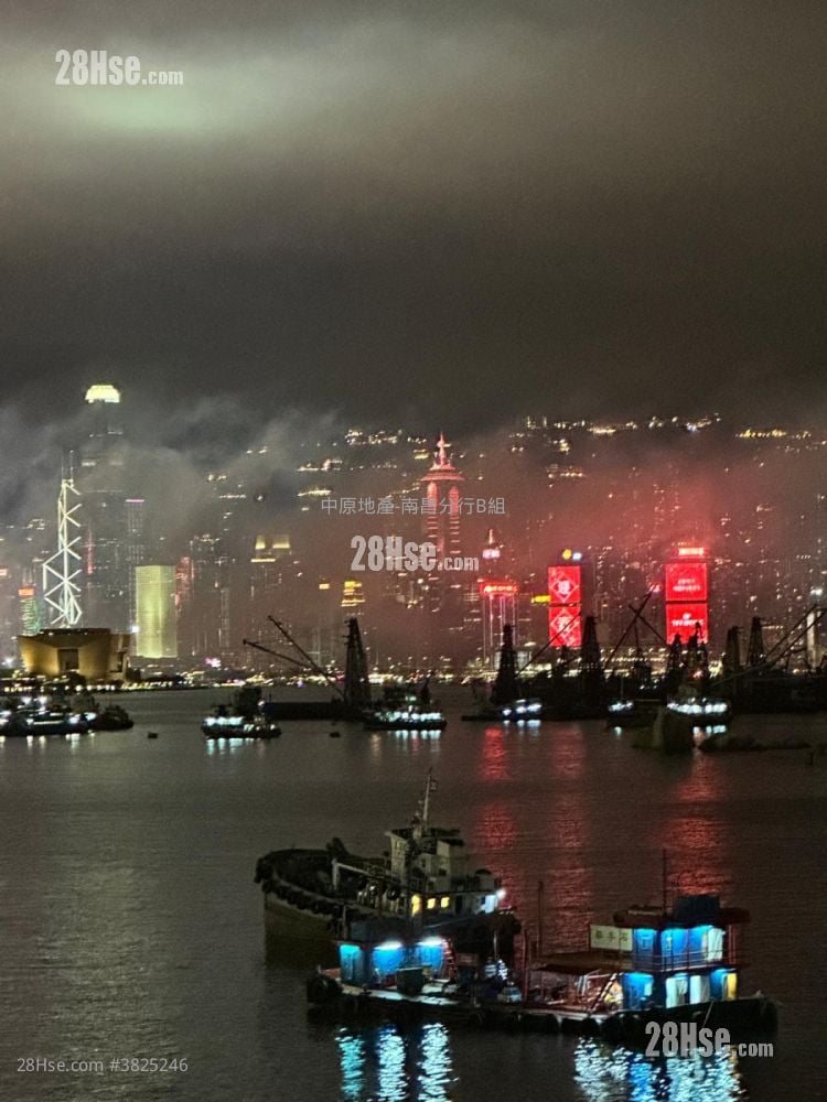 維港滙 租盤 3 房 , 2 浴室 835 平方呎