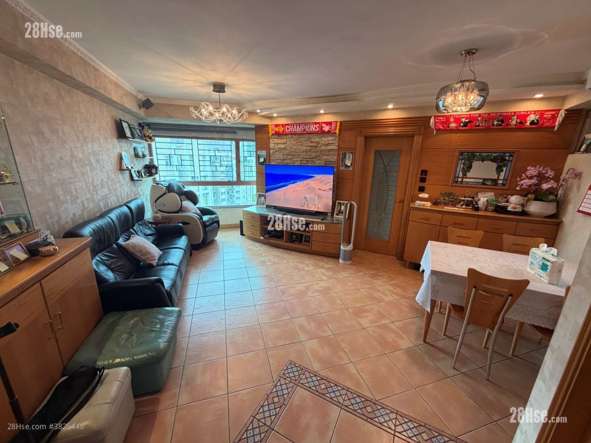 蔚翠花園 售盤 3 房 729 平方呎