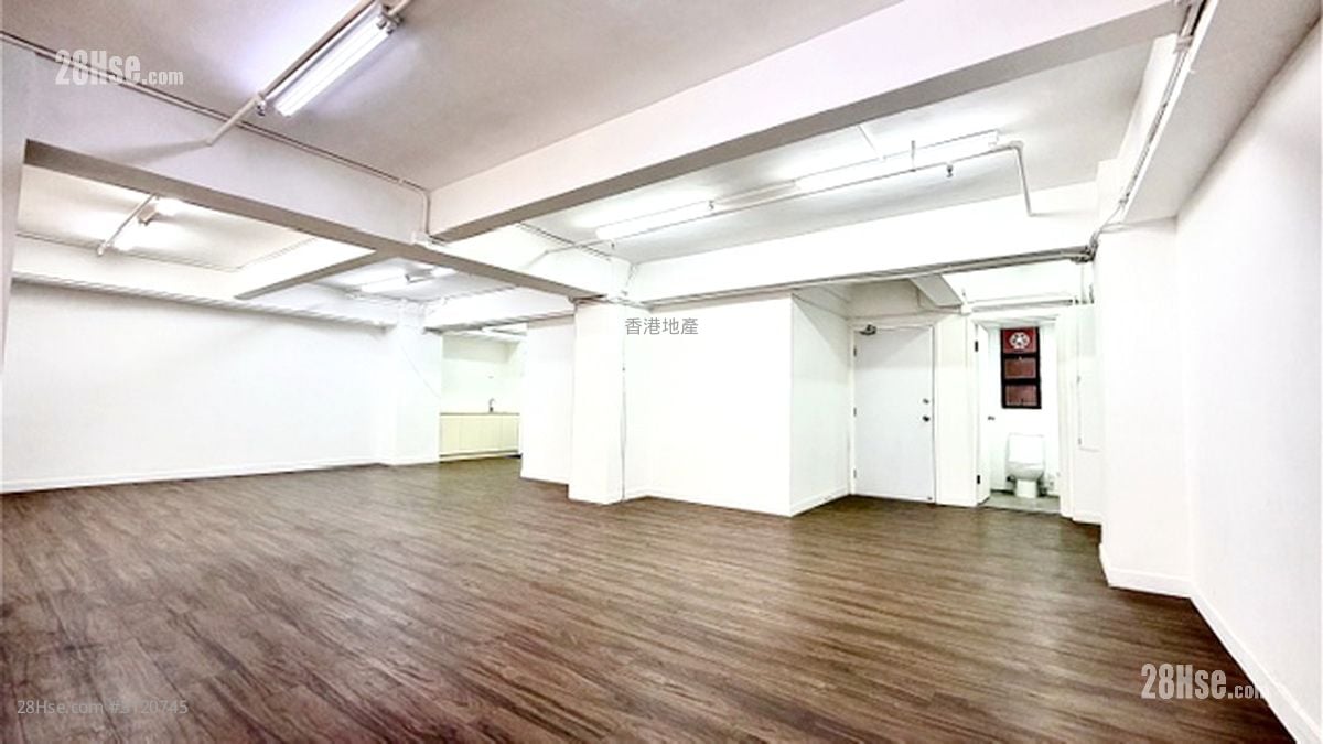 啟光商業大廈 租盤 開放式間隔 , 2 廁所