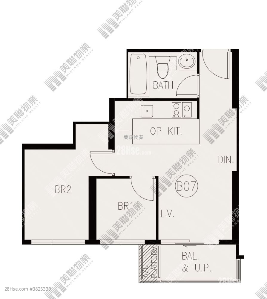 High Park Sell 2 Bedrooms , 1 Bathroom 445 ft²