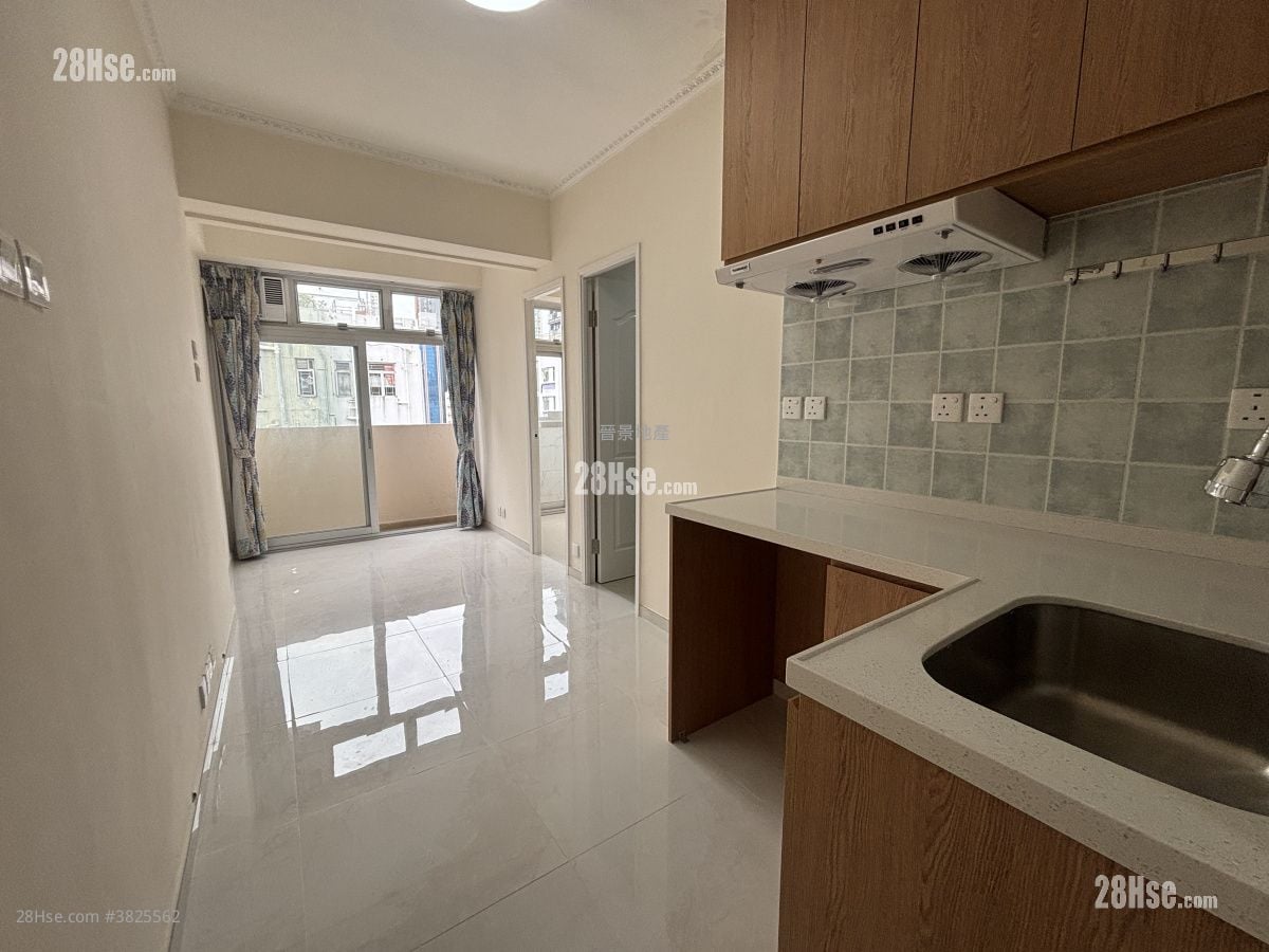 福興大樓 租盤 3 房 , 1 浴室 398 平方呎