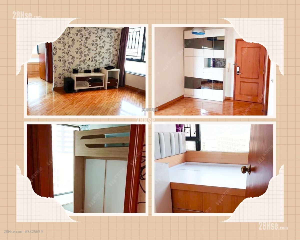 欣廷轩 售盘 2 房 , 1 浴室 406 平方尺