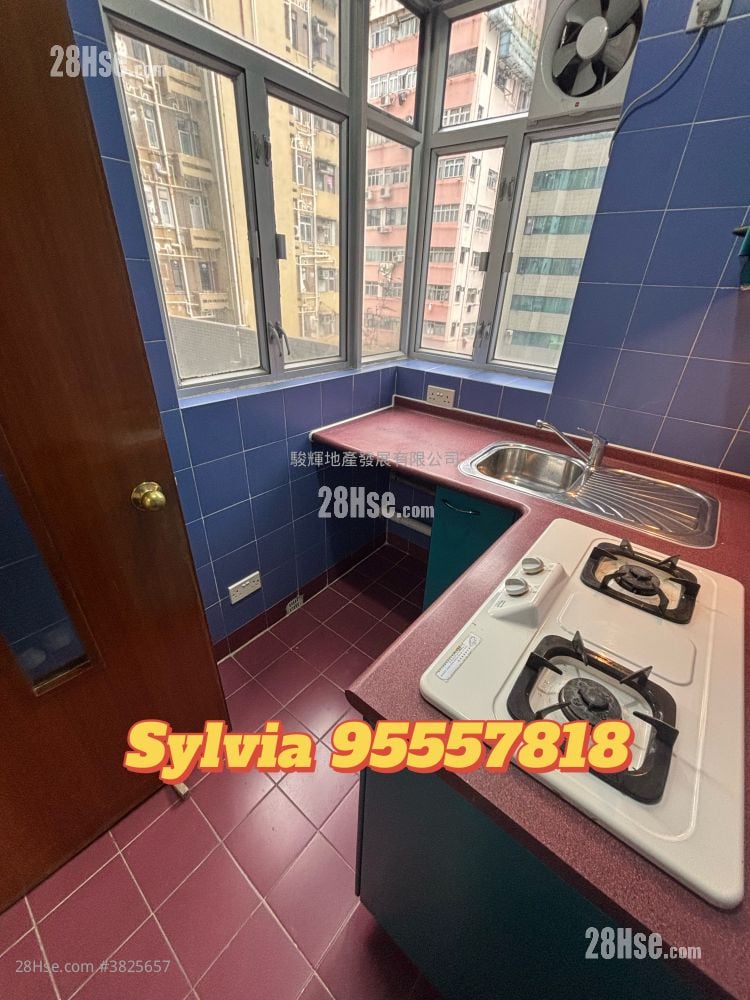 宝辉阁 租盘 开放式间隔 , 1 浴室 308 平方尺