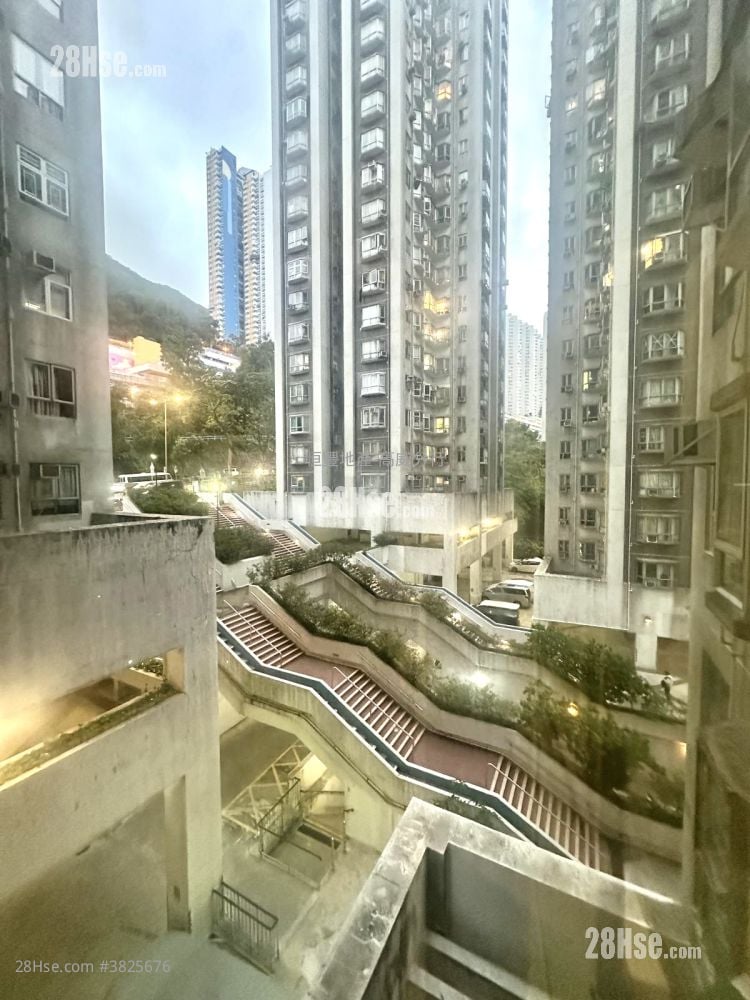 高威閣 租盤 2 房 , 1 浴室 396 平方呎