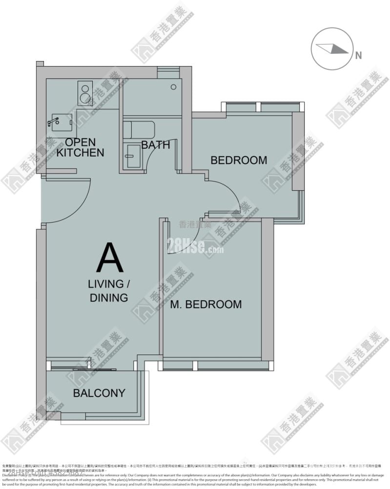 Elize Park Rental 2 Bedrooms , 1 Bathroom 341 ft²