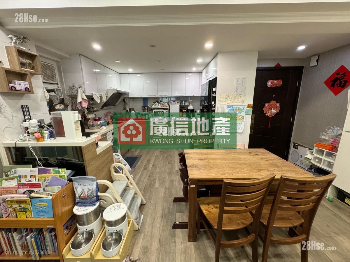 钻石楼 售盘 3 房 , 2 浴室 863 平方尺