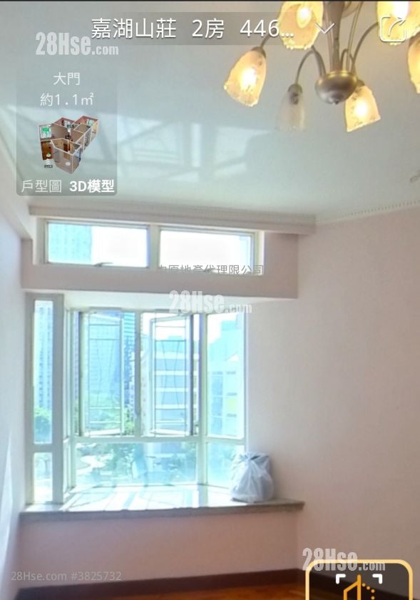 嘉湖山庄 售盘 2 房 446 平方尺